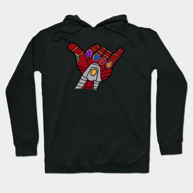 Shaka Iron Gauntlet Hoodie by thel0stpr1ncess